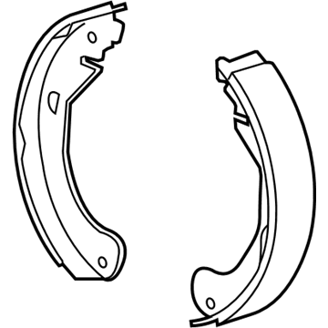 Chevrolet Malibu Parking Brake Shoe - 19256492