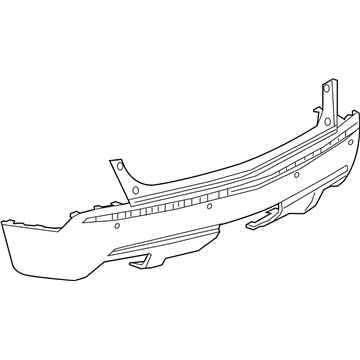 2017 Cadillac XT5 Bumper - 84207385