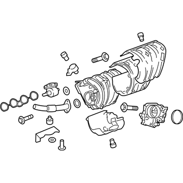 GM 55494090 Manifold Assembly, Intake (W/ Throttle Body)