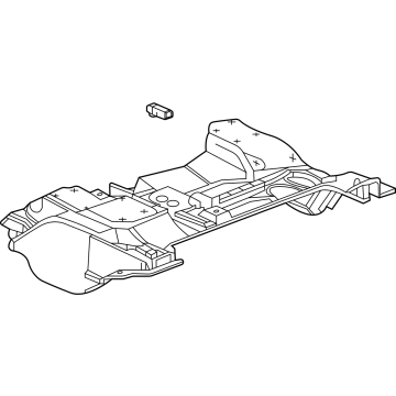 GM 84612381 Insulator Assembly, I/P Lwr T/Pnl