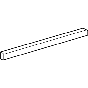 GM 23229390 Sealing Strip Assembly, Front Side Door Window Inner