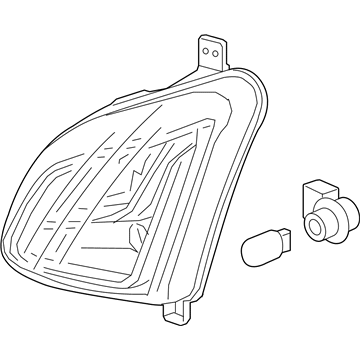 GM 84226245 Lamp Assembly, Front Turn Signal