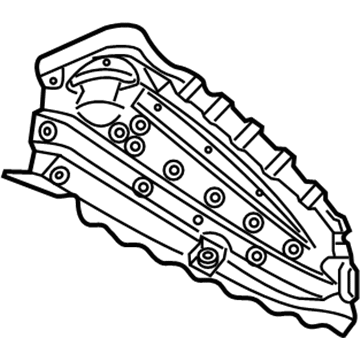 GM 84303517 Extension, F/Cmpt Otr S/Rl