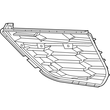 GM 84740233 Grille, Front Otr *Dark Shadow 1