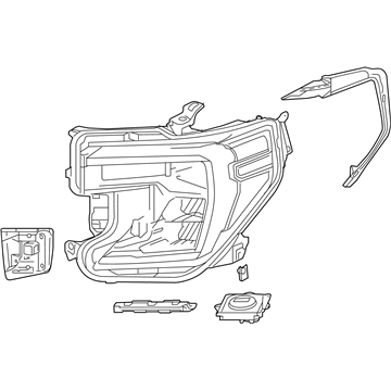 GM 85535170 HEADLAMP ASM-FRT