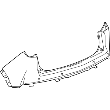 2021 Cadillac XT4 Bumper - 84661344