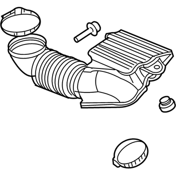 Saturn Ion Air Intake Coupling - 15880728