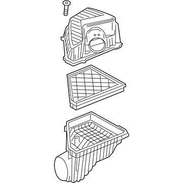 GM 23325519 Cleaner Assembly, Air