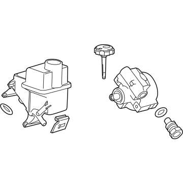 2024 Chevrolet Silverado Power Steering Pump - 84983790