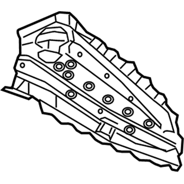 GM 23178142 Extension, Front Compartment Outer Side Rail