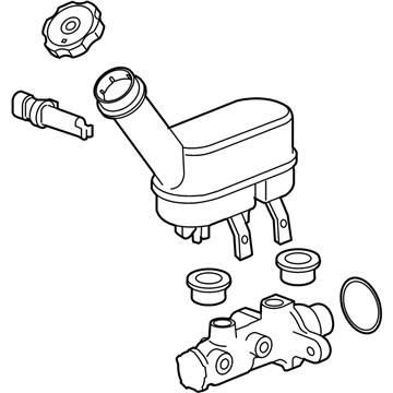 GM 84744483 Cylinder Assembly, Brk Mas