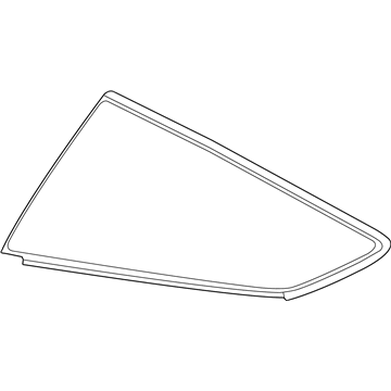 GM 84250100 Window Assembly, Qtr