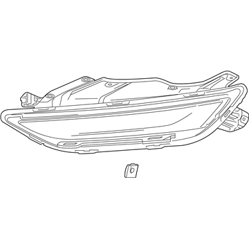 GM 84856650 Lamp Assembly, Daytime Running