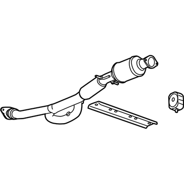 GM 84512275 Pipe Assembly, Exh Frt