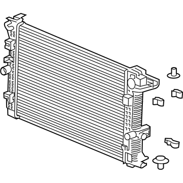 2018 Buick Envision Radiator - 84690758