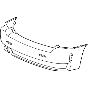 Chevrolet HHR Bumper - 25858226