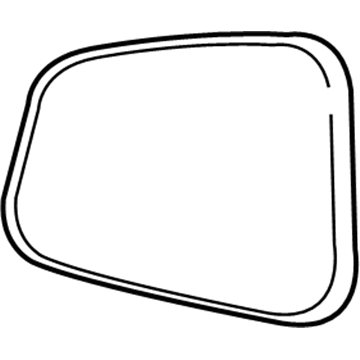 GM 95073341 Mirror, Outside Rear View (Reflector Glass & Backing Plate)