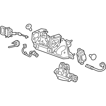 2023 Chevrolet Corvette Door Lock Actuator - 86782301