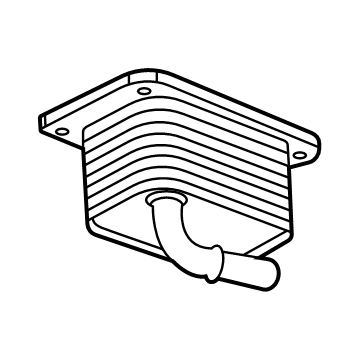 Chevrolet Trailblazer Engine Oil Cooler - 12704459