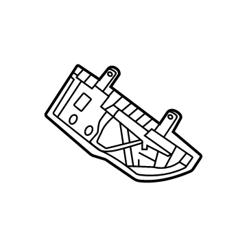 GM 85596488 GUIDE ASM-FRT BPR FASCIA