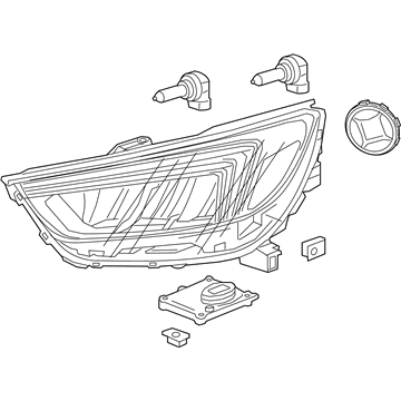 2022 Buick Encore Headlight - 42771350