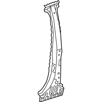 GM 84610386 Reinforcement Assembly, Ctr Plr Otr Pnl