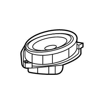 GM 84655167 Speaker Assembly, Rdo Rr