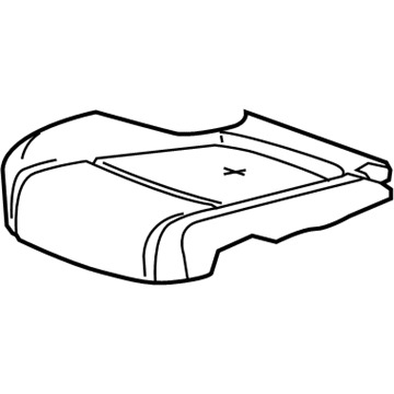 GM 95083358 Pad Assembly, Rear Seat Cushion