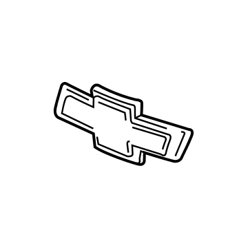 2021 Chevrolet Silverado Emblem - 23400420