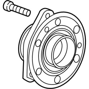 GM 13542501 HUB ASM-FRT WHL