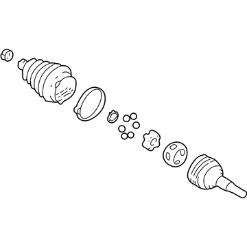 GM 26059845 Joint Kit,Front Wheel Drive Shaft C/V