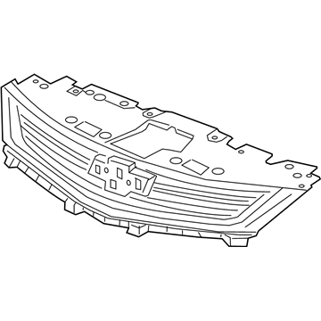 GM 94538130 Grille Assembly, Front Upper