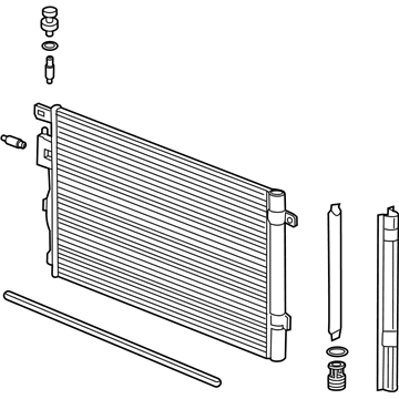 2022 Chevrolet Equinox A/C Condenser - 84782534