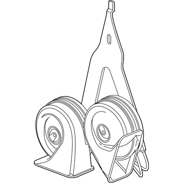 GM 85130075 Horn Assembly, Dual