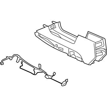 Buick Lucerne Center Console - 20923466