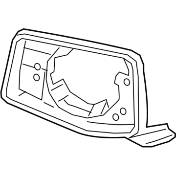 GM 84575673 Bezel, O/S Rr View Mir Hsg