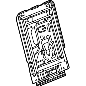 GM 86778416 Frame Assembly, 3Rd Row St Bk