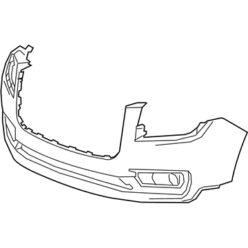 GM Bumper - 23350830