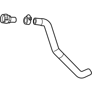 2022 Chevrolet Corvette Oil Cooler Hose - 84369152