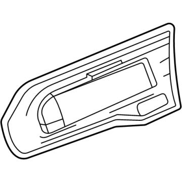 GM 84586295 Vent Assembly, F/Fdr Ornamentation *Nightrider Cm