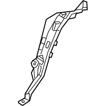 GM 22946164 Bracket Assembly, Rear Seat Back Hinge *Block Only