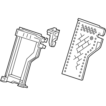 GM 23103816 Frame Assembly, Rear Seat Back *"No Color"