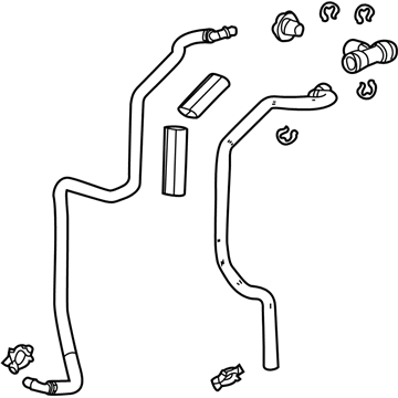 GM 23129250 Hose, Charging Air Cooler Coolant