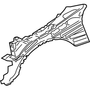 GM 23470020 Rail Assembly, Front Compartment Outer Side