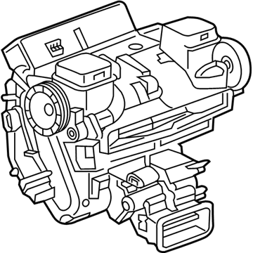 GM 84767442 Case Assembly, Htr & A/C Evpr