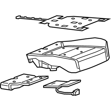 GM Occupant Detection Sensor - 85116154