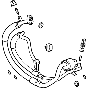 Cadillac CT5 A/C Hose - 84998360