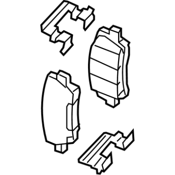 2024 Cadillac CT5 Brake Pad - 86780719