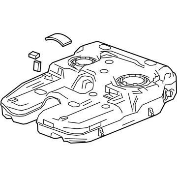 GM 85633466 TANK ASM-FUEL