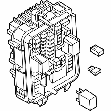 2021 Cadillac CT4 Fuse Box - 84932405